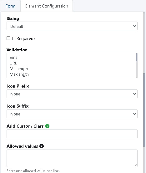 Input Element Image